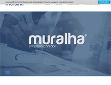 Tablet Screenshot of muralhacontabil.com.br
